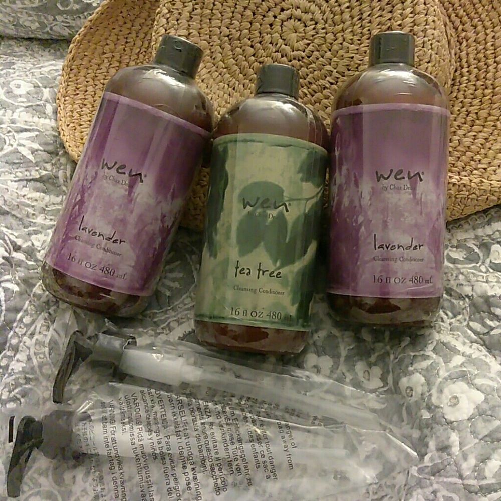 SET OF 3 WEN CLEANSING  CONDITIONER 16 OZ.